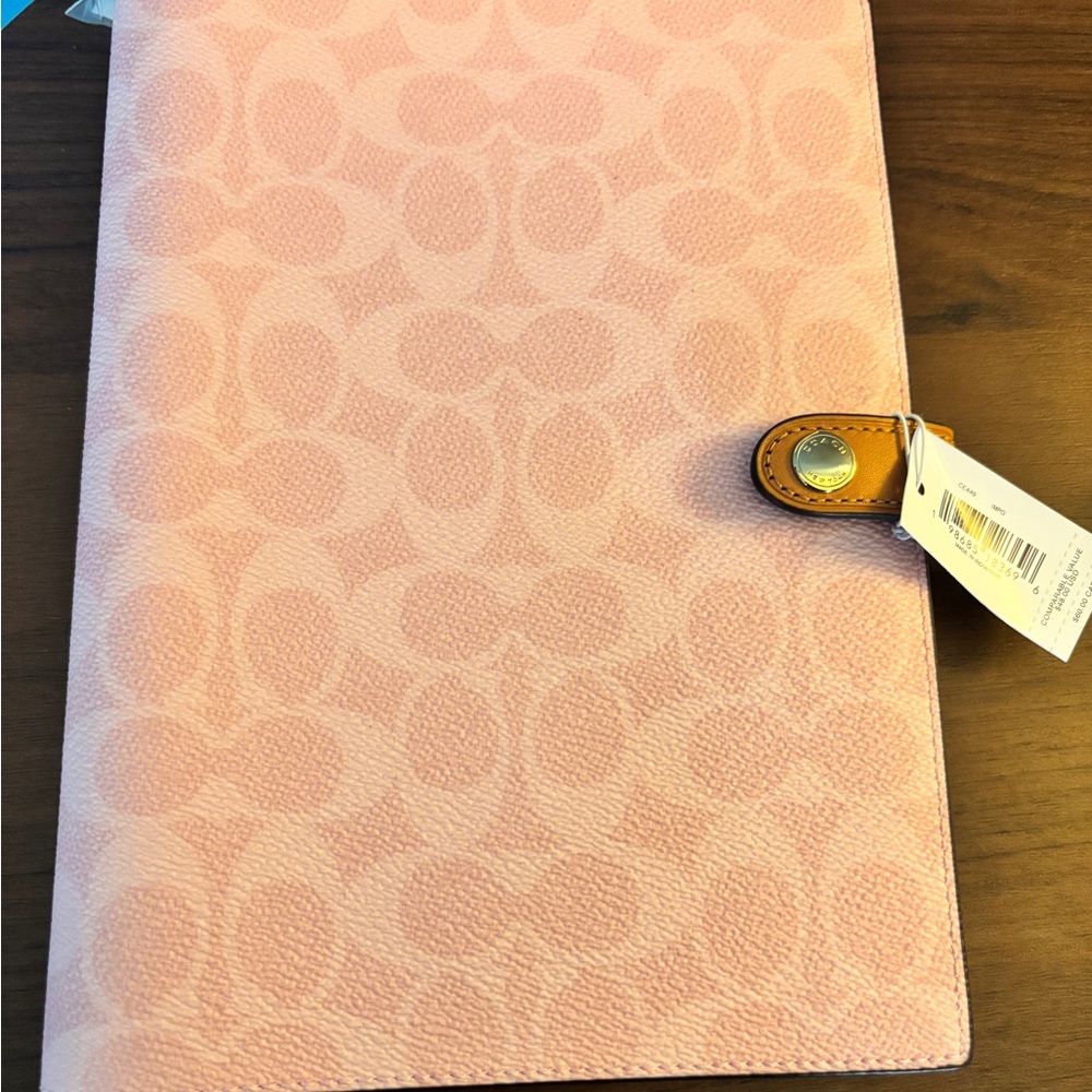 COACH Pink Notebook 2026-NWT FACTORY WRAPPED